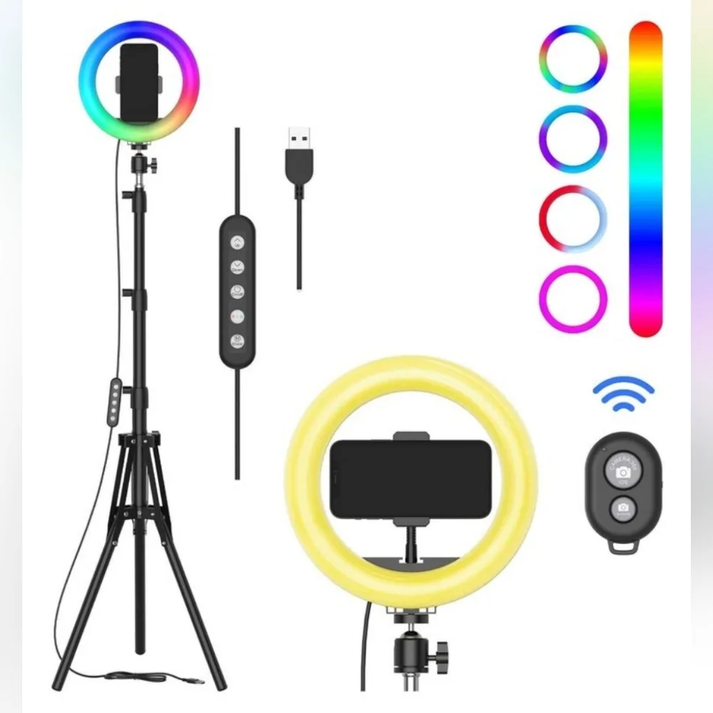 -Brand New! 8-inch Ring Light With 47